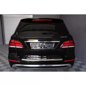 Full LED LightBar Rücklichter für Mercedes M-Klasse W166 2012-2015 rot-Weiss LHD-image-6085993