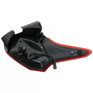 Taillights suitable for Ford Focus MK 3 Hatchback Facelift (2015-2018) Full LED BAR  With Flowing Dynamic Sequential Turning Lights, Red White-image-6075091