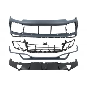 Komplett Bodykit für Porsche Cayenne 9Y0 2018+ Umstellung auf Turbo & Aero Look-image-6077696