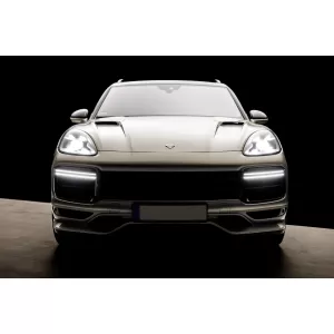 Komplett Bodykit für Porsche Cayenne 9Y0 2018+ Umstellung auf Turbo & Aero Look-image-6077875