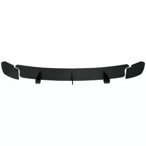 Rear Bumper Extension for Diffuser and Rear Side Splitters suitable for VW Golf VI 6 GTI (2008-2013) Black