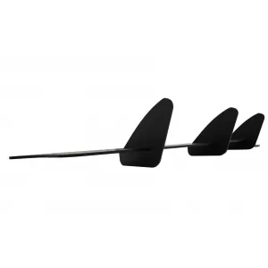 Rear Bumper Extension for Diffuser and Rear Side Splitters suitable for VW Golf VI 6 GTI (2008-2013) Black