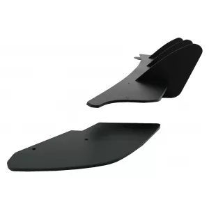 Rear Bumper Extension for Diffuser and Rear Side Splitters suitable for VW Golf VI 6 GTI (2008-2013) Black