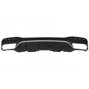 Difuzor Bara Spate cu Ornamente Evacuare compatibil cu Mercedes GLS X166 Facelift (09.2015-2019) GLS63 Design-image-6075336