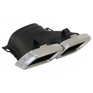 Difuzor Bara Spate cu Ornamente Evacuare compatibil cu Mercedes GLS X166 Facelift (09.2015-2019) GLS63 Design-image-6075343