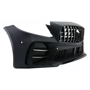 Frontstoßstange für Mercedes C-Klasse W205 S205 A205 C205 2014-2020 GT R Look-image-6079182