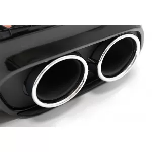 Diffuseur pour Mercedes Classe C C205 A205 Coupé Cabriolet 14-19 Embouts C43 Look-image-6077596