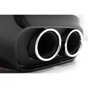 Diffuseur pour Mercedes Classe C C205 A205 Coupé Cabriolet 14-19 Embouts C43 Look-image-6077597