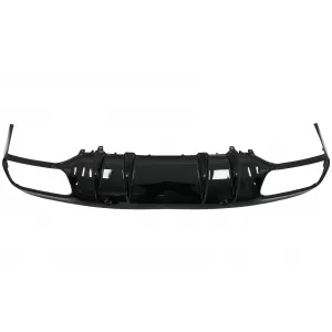 Diffuseur pour Mercedes Classe C C205 A205 Coupé Cabriolet 14-19 Embouts C43 Look-image-6077601