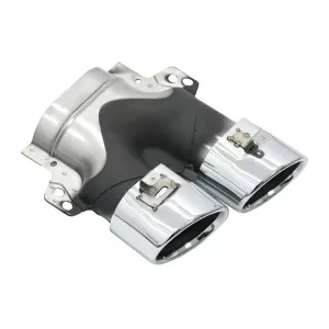Diffuseur pour Mercedes Classe C C205 A205 Coupé Cabriolet 14-19 Embouts C43 Look-image-6077603