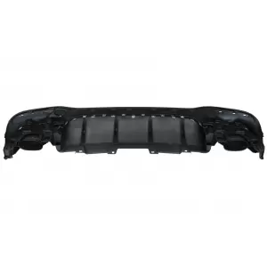 Rear Diffuser with Exhaust Muffler Tips suitable for Mercedes GLE W166 SUV Sport Line (2015-2018)