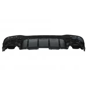 Diffusor Auspuff Tipps für Mercedes GLE W166 SUV Sport Line 2015-2018 Night Package-image-6078236