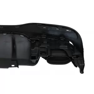 Diffusor Auspuff Tipps für Mercedes GLE W166 SUV Sport Line 2015-2018 Night Package-image-6078237
