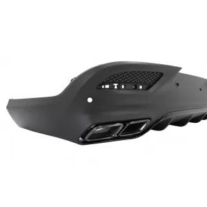 Diffusor & Tipps für Mercedes GLE Coupé C292 Sport Line 15-19 Night Package GLE63 Look-image-6076932