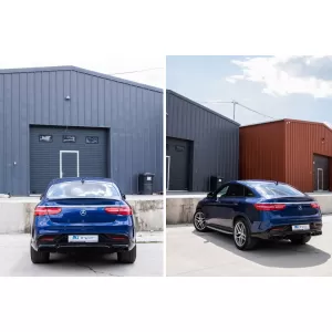 Diffusor & Tipps für Mercedes GLE Coupé C292 Sport Line 15-19 Night Package GLE63 Look-image-6076943