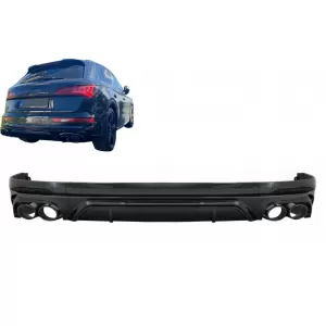 image-39-Heckdiffusor Doppelt Auslauf für Audi Q5 SUV FY S-Line 2018-2020 Schwarz Tipps