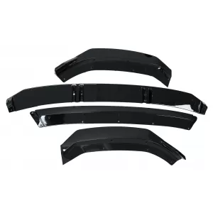 Frontstoßstange Add-On Spoiler Lippe für Audi A3 8V Facelift S-Line 2017+ Glänzend schwarz-image-6077905