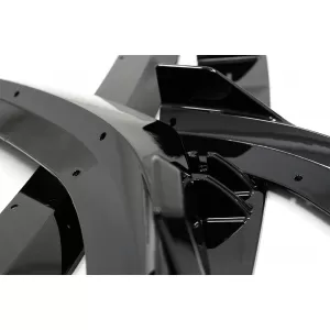 Frontstoßstange Add-On Spoiler Lippe für Audi A3 8V Facelift S-Line 2017+ Glänzend schwarz-image-6077907