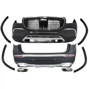 image-40-Bodykit für Mercedes GLS SUV X167 19-23 Stoßstangen Radkästen M-Design
