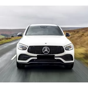 Grila Centrala compatibil cu Meredes GLC X253 C253 Facelift (2020-Up) GTR Panamericana Design Negru Lucios-image-6075928