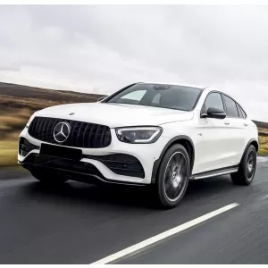 Grila Centrala compatibil cu Meredes GLC X253 C253 Facelift (2020-Up) GTR Panamericana Design Negru Lucios-image-6075929