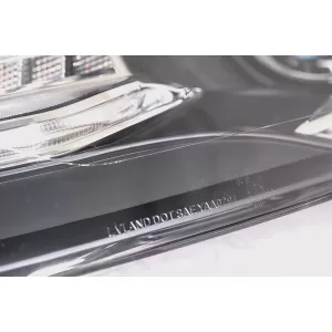 Headlights suitable for VW Polo MK5 6R 6C 61 (2011-2017) LED Light Bar Devil Eye Look RHD
