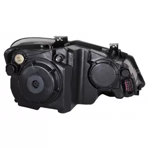 Headlights suitable for VW Polo MK5 6R 6C 61 (2011-2017) LED Light Bar Devil Eye Look RHD
