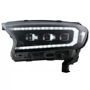 Scheinwerfer LED Dynamisch Startanzeige für Ford Ranger 15-20 LHD Matrix Schwarz-image-6078852