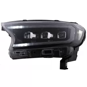 Scheinwerfer LED Dynamisch Startanzeige für Ford Ranger 15-20 LHD Matrix Schwarz-image-6078853