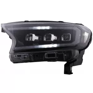 Scheinwerfer LED Dynamisch Startanzeige für Ford Ranger 15-20 LHD Matrix Schwarz-image-6078854