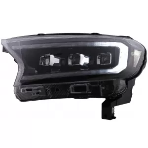 Scheinwerfer LED Dynamisch Startanzeige für Ford Ranger 15-20 LHD Matrix Schwarz-image-6078855