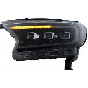 Scheinwerfer LED Dynamisch Startanzeige für Ford Ranger 15-20 LHD Matrix Schwarz-image-6078858