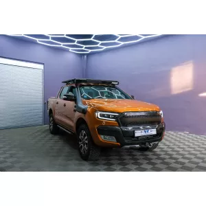 Scheinwerfer LED Dynamisch Startanzeige für Ford Ranger 15-20 LHD Matrix Schwarz-image-6089072