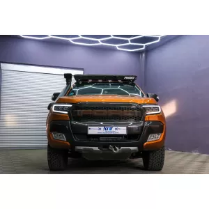 Scheinwerfer LED Dynamisch Startanzeige für Ford Ranger 15-20 LHD Matrix Schwarz-image-6089073