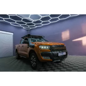 Scheinwerfer LED Dynamisch Startanzeige für Ford Ranger 15-20 LHD Matrix Schwarz-image-6089078