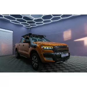 Scheinwerfer LED Dynamisch Startanzeige für Ford Ranger 15-20 LHD Matrix Schwarz-image-6089080