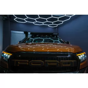 Scheinwerfer LED Dynamisch Startanzeige für Ford Ranger 15-20 LHD Matrix Schwarz-image-6089083