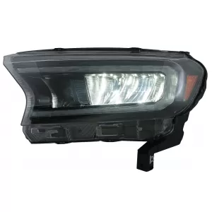 Fényszóró LED fénysorral Ford Ranger (2015-2020) LHD, Teljes Fekete, dinamikus irányjelző-image-6078829