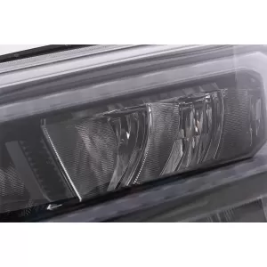 Fényszóró LED fénysorral Ford Ranger (2015-2020) LHD, Teljes Fekete, dinamikus irányjelző-image-6078839