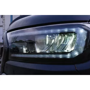 Fényszóró LED fénysorral Ford Ranger (2015-2020) LHD, Teljes Fekete, dinamikus irányjelző-image-6091445