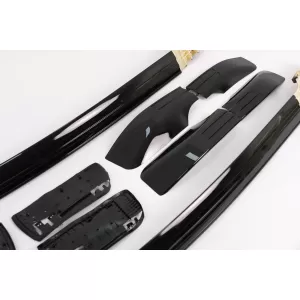 Decorative Roof Rails suitable for BMW X6 E71 E72 (2008-2015) Black