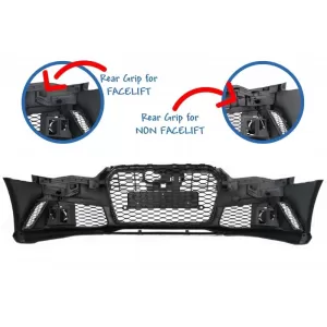 Bara Fata cu Prelungire compatibil cu Audi A6 C7 4G RS6 Design Facelift (2015-2018) RS6 Design-image-6075874
