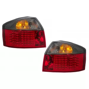 LED Rückleuchten passend für Audi A4 B6 8E Limousine 10.2000-10.2004 rot Rauch-image-6089317