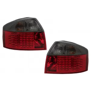 LED Rückleuchten passend für Audi A4 B6 8E Limousine 10.2000-10.2004 rot Rauch-image-6089328