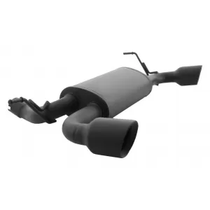 Heckstoßstange für JEEP Wrangler Rubicon JK 07-17 Auspuff Axle-Back Double-image-6075961