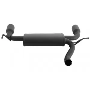 Heckstoßstange für JEEP Wrangler Rubicon JK 07-17 Auspuff Axle-Back Double-image-6075962