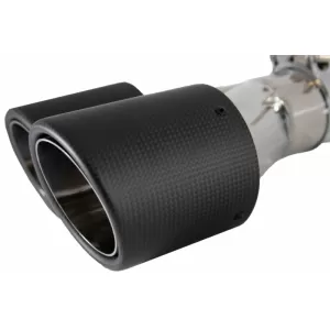 Stoßstange für BMW 5 F10 11-17 M-Performance Look Diffusor Dual Zwilling Tipps Kohlenstoff-image-6076313