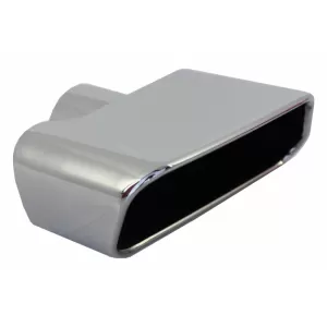 Stoßstange für BMW 5 F10 11-17 M-Performance Look Seitenschweller Diffusor Tipps Chrom-image-6076378