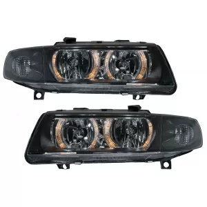 image-4-Fényszóró dupla Angel Eye, Seat Leon Toledo (04.1999-08.2004) modellekhez, Fekete