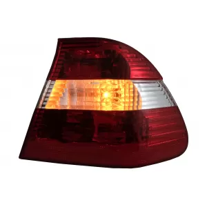 Stopuri compatibil cu BMW Seria 3 E46 Sedan (05.1998-08.2001) Rosu & Alb-image-6078568